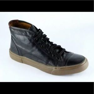 Frye Ludlow Cap Toe High Top Leather Sneaker - 12